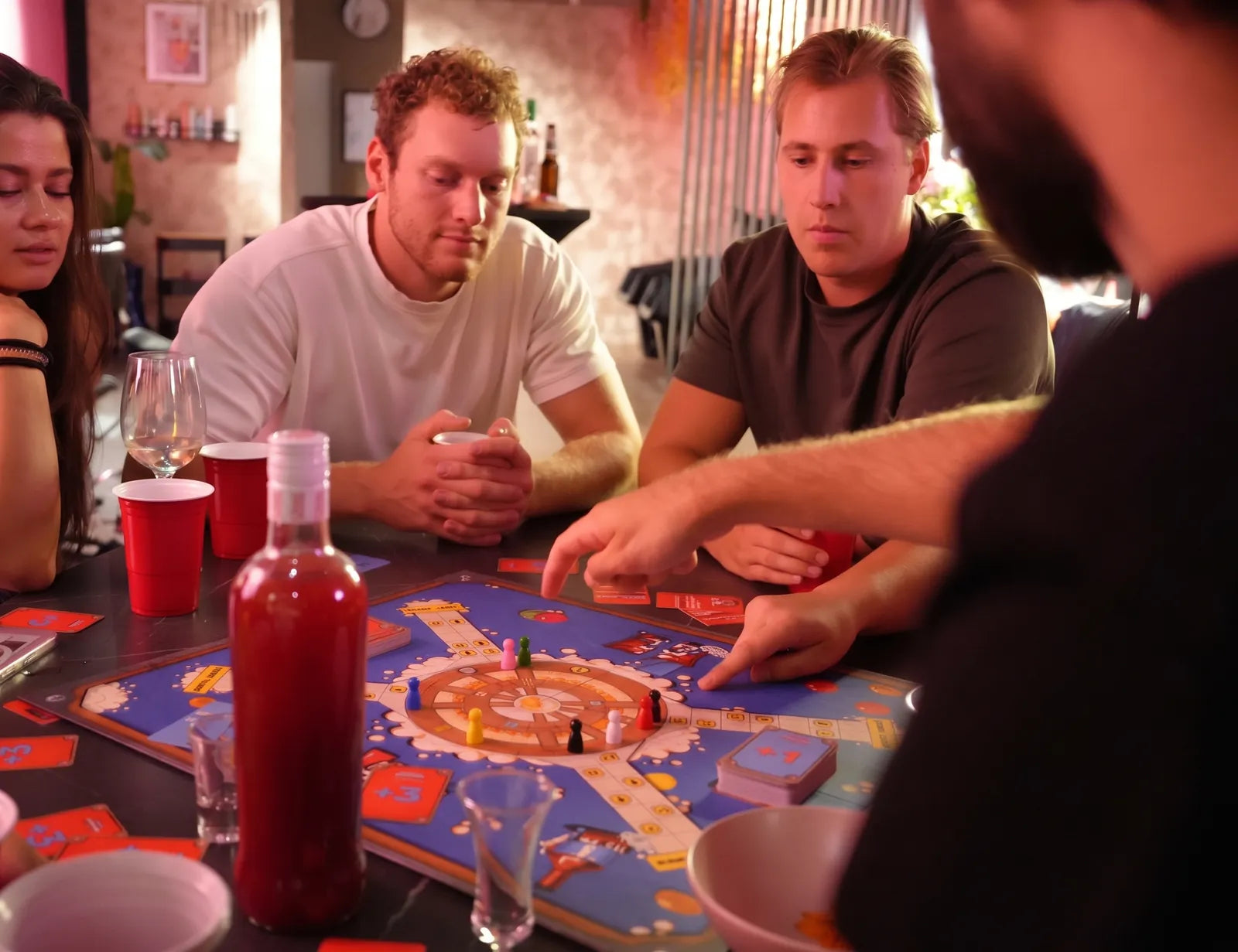 Pion verzetten op het spelbord